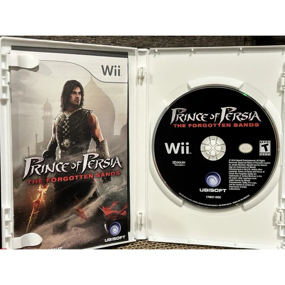 Prince of Persia: The Forgotten Sands (Nintendo‎ Wii, 2010) Complete Tested